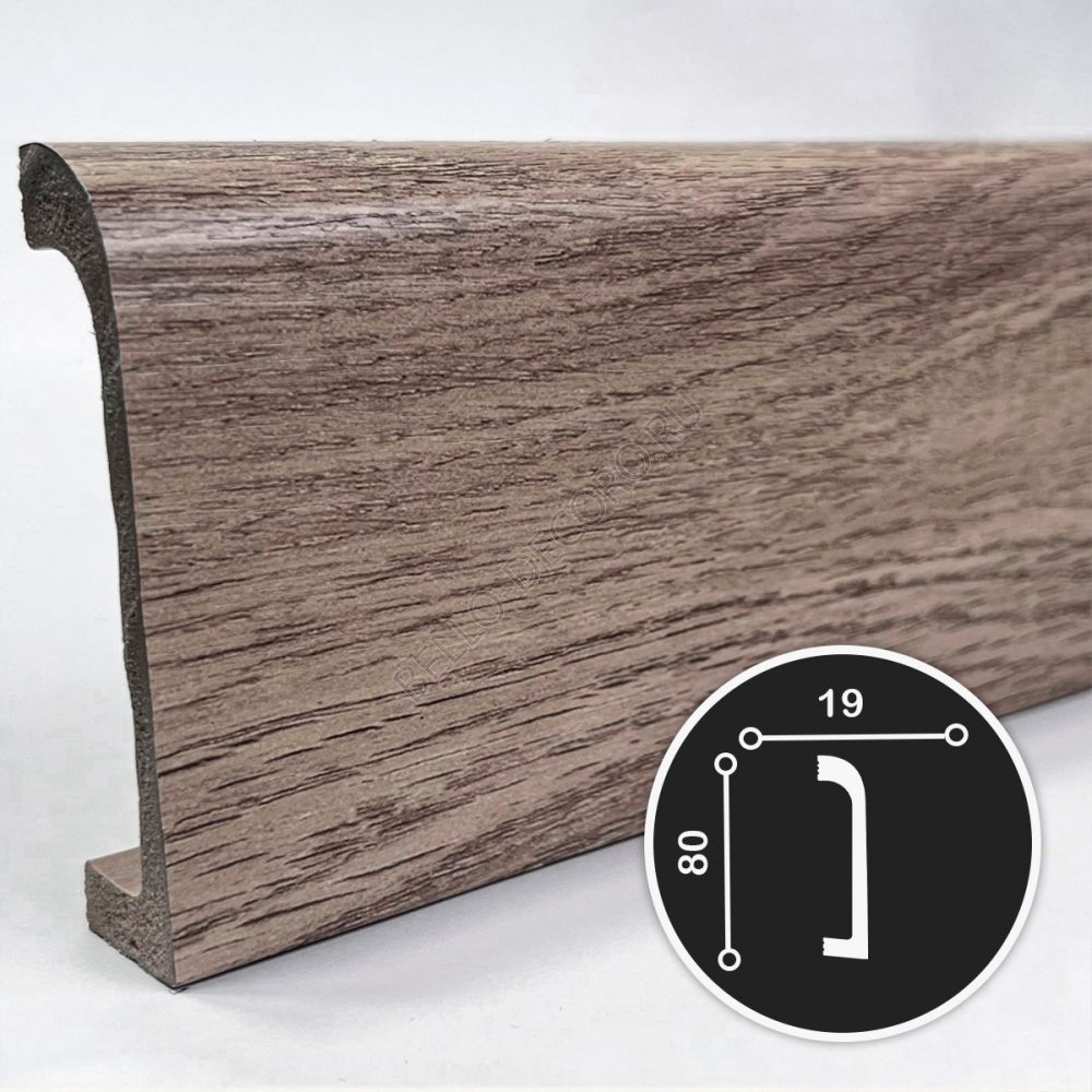 ПЛ16 80-19, Осветленный дуб